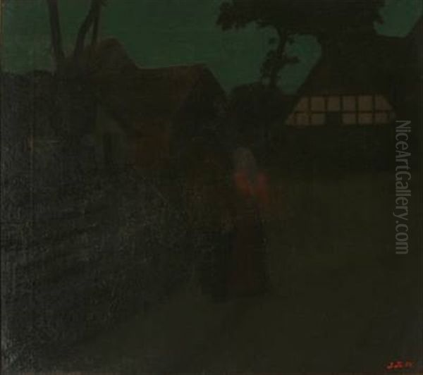 Aften I Landsbyen (evening In The Village) - view 1