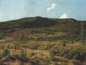 Oktoberdag. Lerbjerget by Jens Birkholm