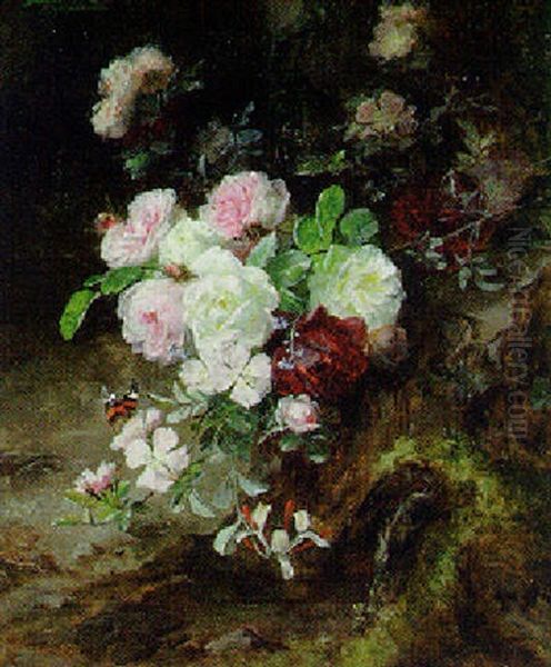 Floral Still Life Of Roses - view 1