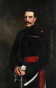 Portrait Of Lt Gen Sir G. Sydney Clive Of The Grenadier Guards by Oswald Hornby J. Birley