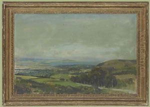 Dublin Bay From The Hills Above Rathfarnham, Co. Dublin