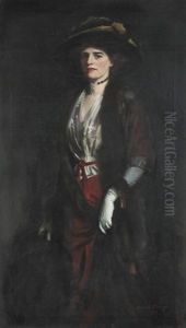 Portrait Of Lady Evelyn Hester (harrison) Miller Mundy, Countess Annesley (d.1947)