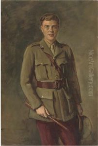 Portrait Of An Officer Of The 11th Hussars, In Full Uniform