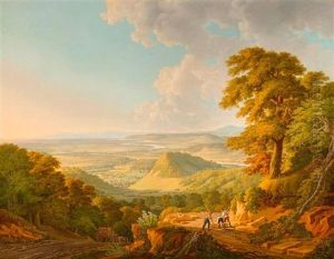 Blick Vom Muttenzer Steinbruch Auf Basel