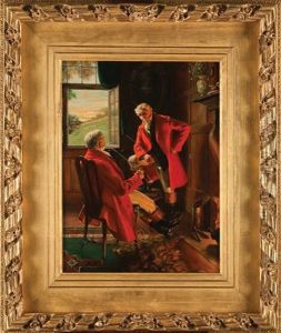 Conversation And A Good Smoke by William Verplanck Birney