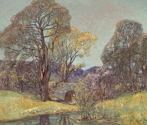Spring Cottonwoods And Willows