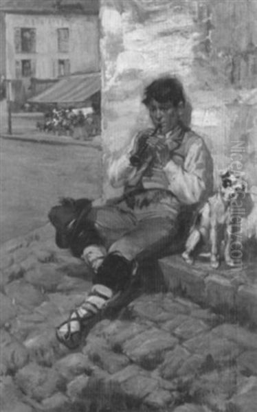 The Flute Player - view 1