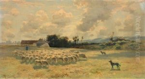 Scene Pastorale by Henry Singlewood Bisbing