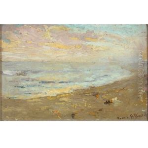 Coastal Scape by Franz Arthur Bischoff