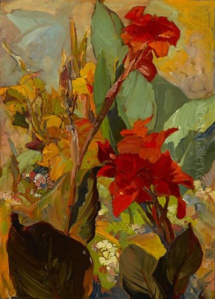 Canna Lilies - view 1
