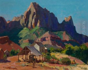 The Watchman, Zion National Park, Utah by Franz Arthur Bischoff