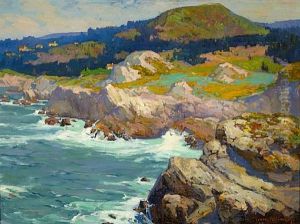 Highland Drive, Monterey Coast by Franz Arthur Bischoff