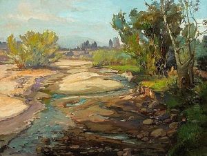 View To The Bridge, Arroyo Seco