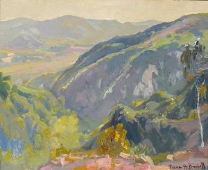 Southern California Landscape by Franz Arthur Bischoff