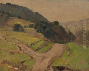 A Path Through The Hills by Franz Arthur Bischoff