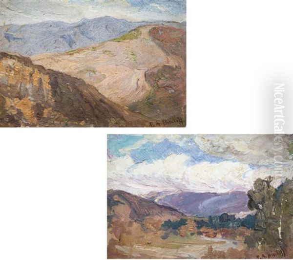 Hilly Landscape (+ Cloudy Day; 2 Works) - view 1