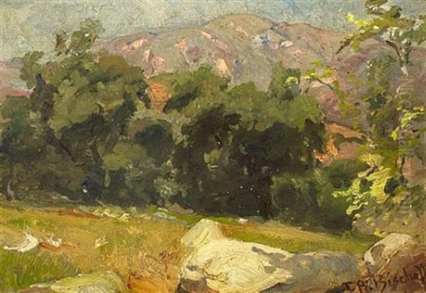 Landscape With Yellow Rock - view 1