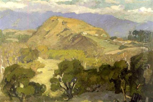 View Of A California Hilltop And Valley - view 1