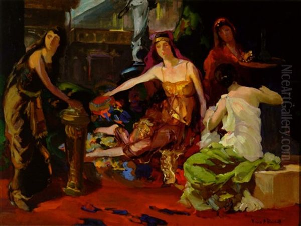 Four Women In An Interior - view 1