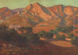Evening Glory - Santa Barbara Mountains, California by Franz Arthur Bischoff
