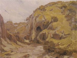 Coastal Bluffs by Franz Arthur Bischoff
