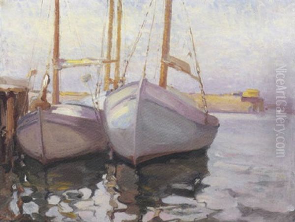 Moored Boats - view 1