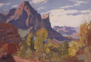 Bryce Canyon Landscape by Franz Arthur Bischoff