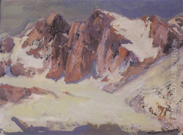 Winter Mountain Landscape - view 1