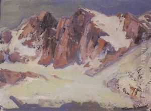 Winter Mountain Landscape
