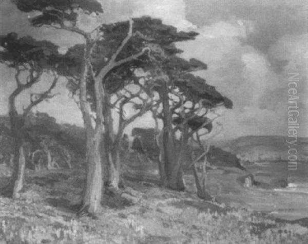 Monterey Shore-springtime - view 1