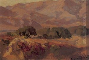 California Landscape by Franz Arthur Bischoff