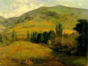 California Hills by Franz Arthur Bischoff