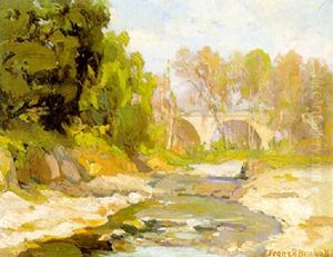 Bridge At Arroyo Seco by Franz Arthur Bischoff