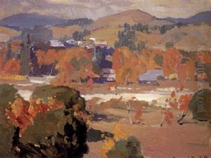 California Countryside by Franz Arthur Bischoff