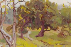 Country Lane by Franz Arthur Bischoff