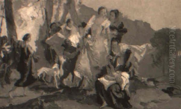 The Finding Of Moses - view 1