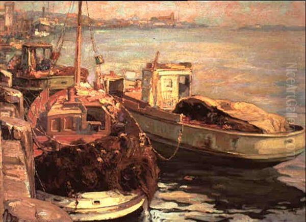 San Pedro Fishing Boats - view 1