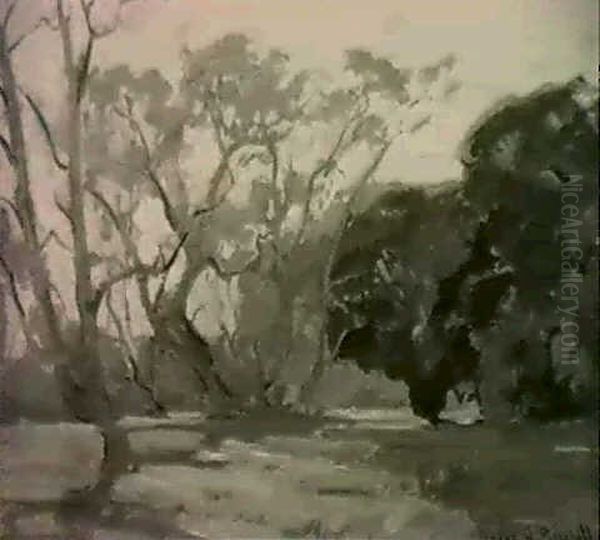 Trees In A Landscape - view 1