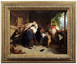 Der Besuch Des Malers by Friedrich Bischoff