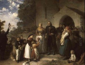 Die Gratulanten by Friedrich Bischoff