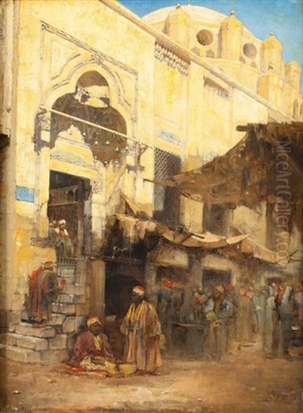Entree De La Mosquee, Le Caire - view 1