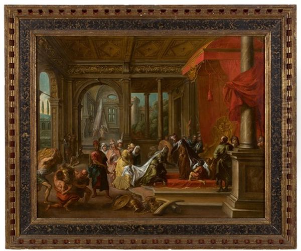 The Queen Of Sheba Before Solomon - view 1