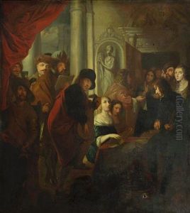 The Concert Party by Charles Emmanuel Biset