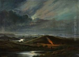 Scene From The The Second Schleswig War In 1864