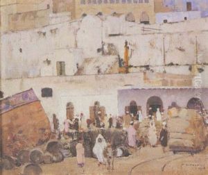 La Douane Du Port by Henry Bishop