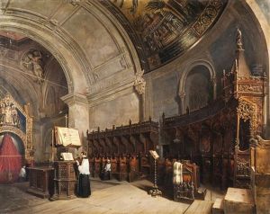 Il Coro Di Sant'ambrogio by Luigi Bisi