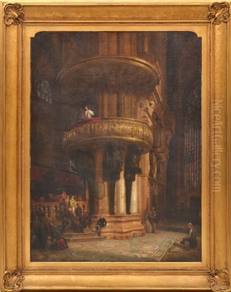 Interno Del Duomo Di Milano (interior Of Milan Cathedral) - view 1
