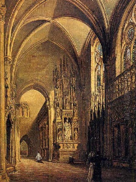 Interno Di Notre-dame A Parigi - view 1