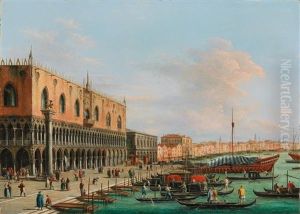 The Palazzo Ducale And The Riva Degli Schiavoni