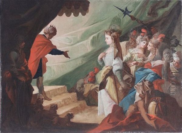 Salomone Che Riceve La Regina - view 1
